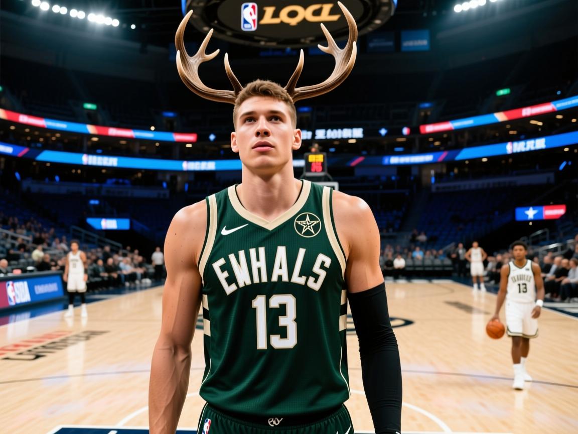 雄鹿队中锋字母哥成为全明星，东部内线排名第一